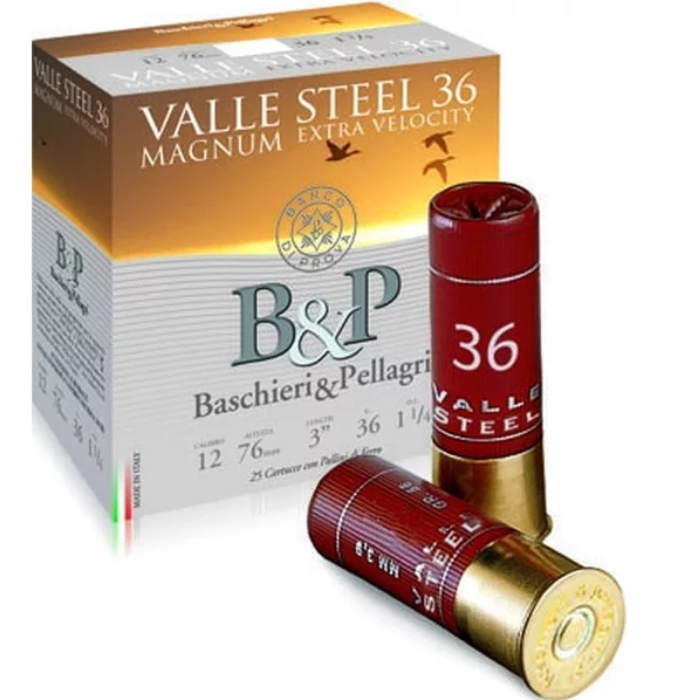 BASCHIERI & PELLAGRI VALLE STEEL MAGNUM CAL.12/36G/3,1MM (4)